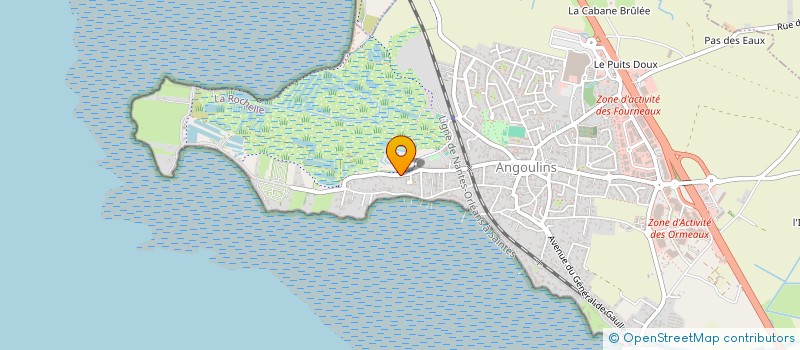 localisation de l'entreprise SAS PLUNET SERVICES  ANGOULINS