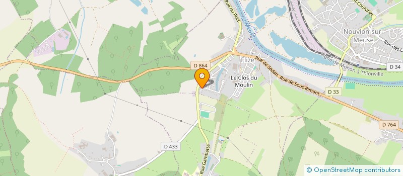 localisation de l'entreprise SAS PMDIER à FLIZE