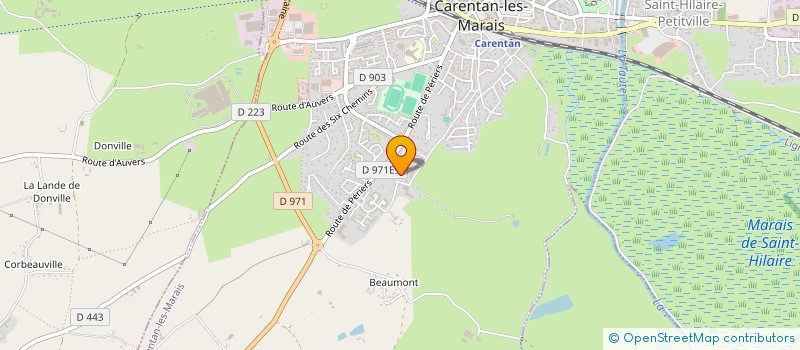 localisation de l'entreprise SAS PMDT  MEAUTIS