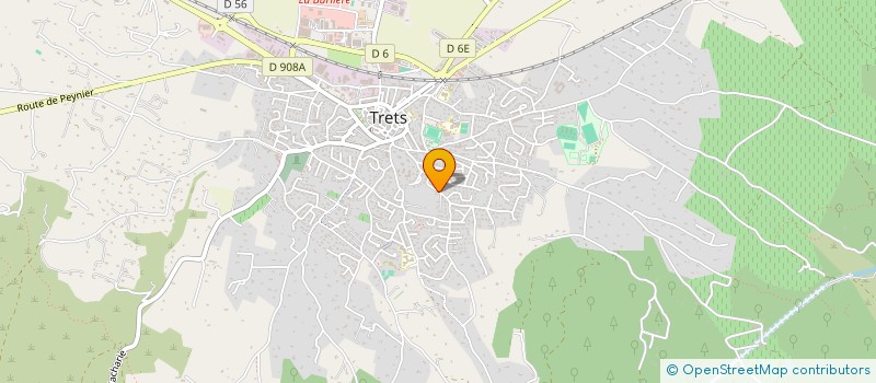 localisation de l'entreprise SAS PO2G à TRETS