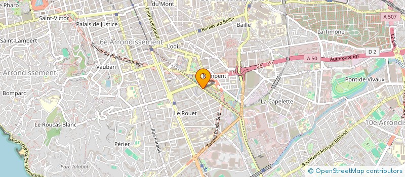 localisation de l'entreprise SAS POERAVA à MARSEILLE