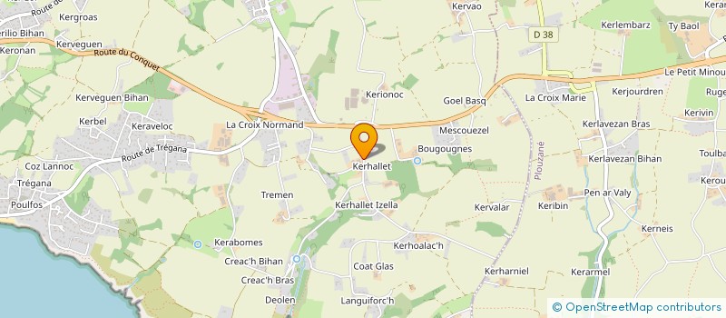 localisation de l'entreprise SAS POLARD  PLOUZANE