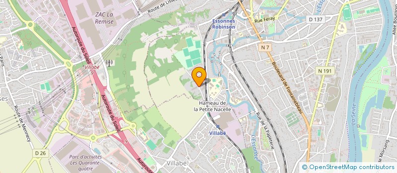 localisation de l'entreprise SAS POLONIO CONSTRUCTIONS  CORBEIL-ESSONNES