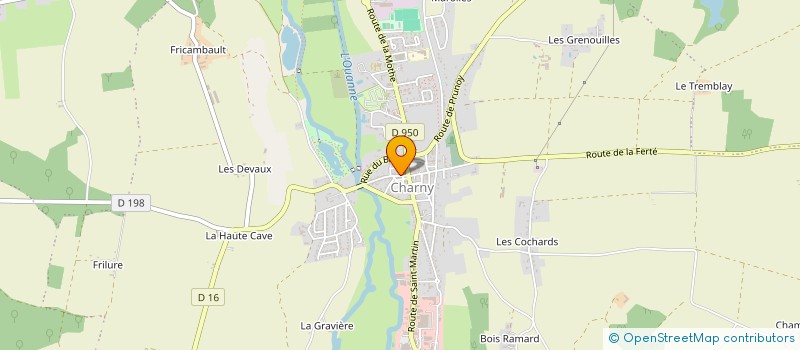 localisation de l'entreprise SAS PONT 1  SAINT-GEORGES-SUR-BAULCHE