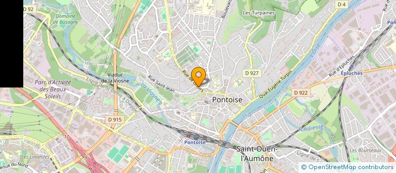 localisation de l'entreprise SAS PONTOISE FUNERAIRE  PONTOISE