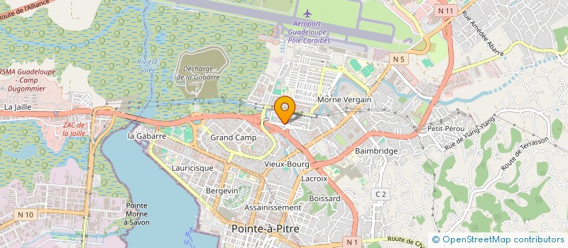localisation de l'entreprise SAS POP IT DISTRIBUTION à LES ABYMES