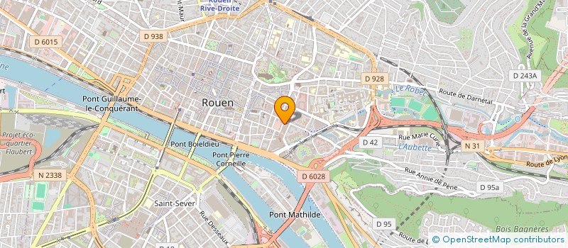localisation de l'entreprise SAS PORTAGE FONCIER à ROUEN