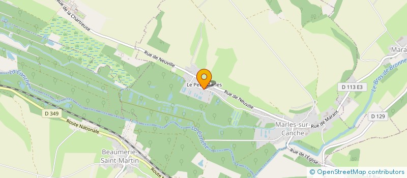 localisation de l'entreprise SAS POSE N'CO  MARLES-SUR-CANCHE