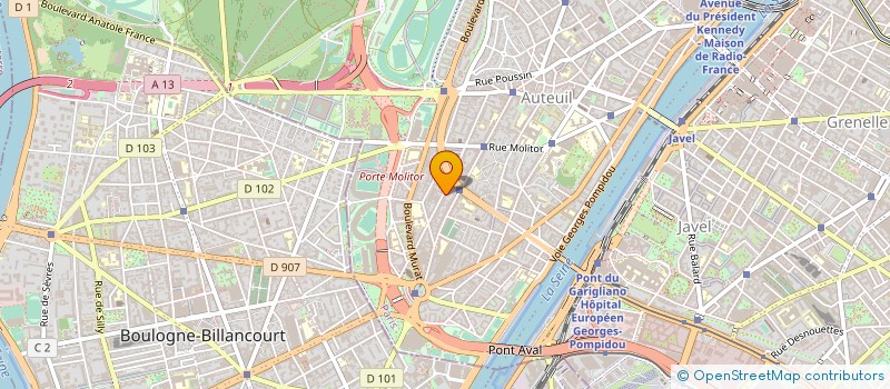 localisation de l'entreprise SAS POSTATOME  ISSY LES MOULINEAUX