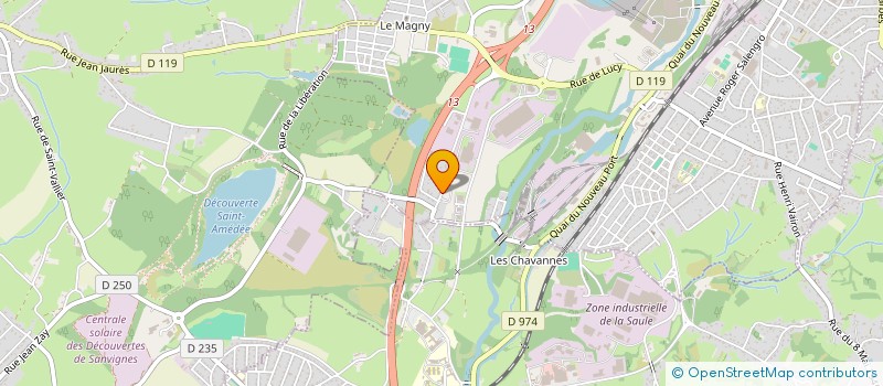 localisation de l'entreprise SAS POWER WITHIN EUROP à MONTCEAU LES MINES
