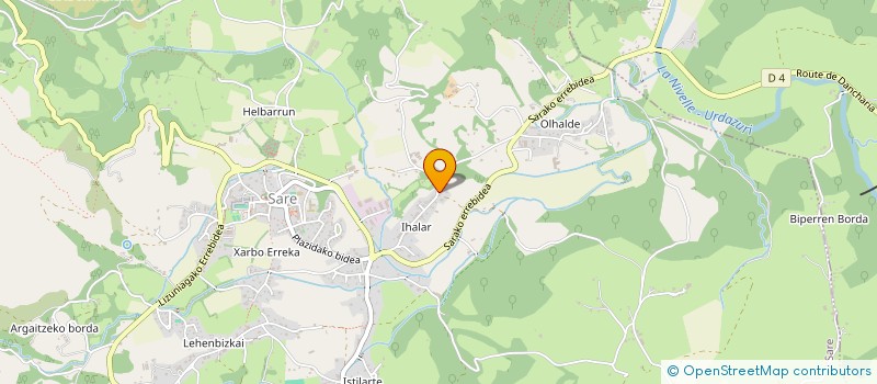 localisation de l'entreprise SAS PPB  SARE