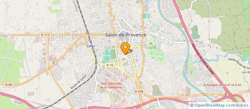 localisation de l'entreprise SAS PRESSING AUTO à SALON-DE-PROVENCE