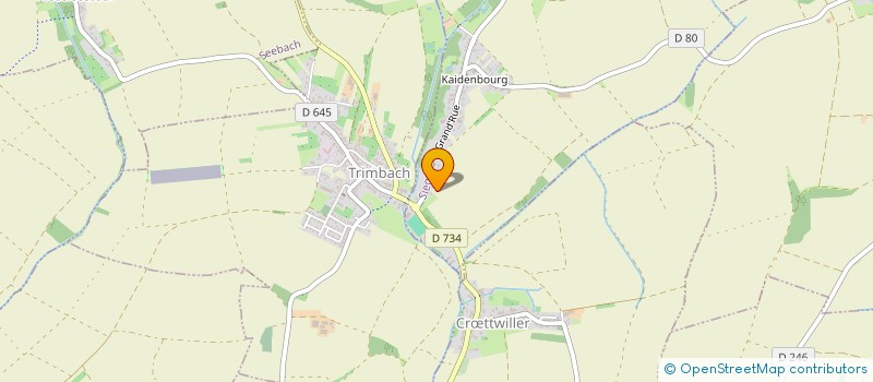 localisation de l'entreprise SAS PREST AGRI à SIEGEN