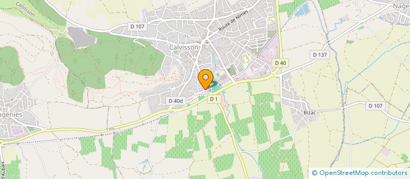 localisation de l'entreprise SAS PRESTIGE TRANSPORTS  CALVISSON