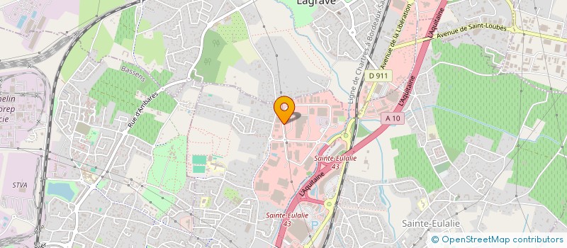 localisation de l'entreprise SAS PRI.MA.FRUIT  CARBON-BLANC