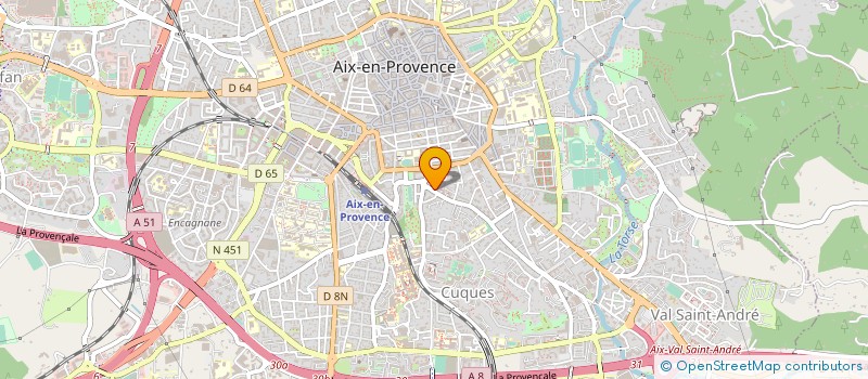 localisation de l'entreprise SAS PRIMEURS ST JEROME à AIX-EN-PROVENCE
