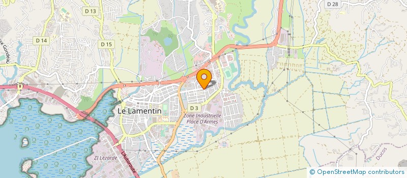 localisation de l'entreprise SAS PRO-CLOTURE à LE LAMENTIN