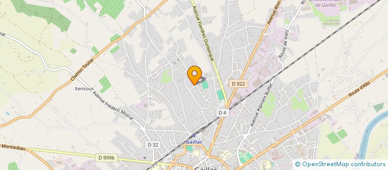 localisation de l'entreprise SAS PRO-MULTISERVICES à GAILLAC