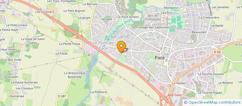 localisation de l'entreprise SAS-PRO-SIM à PACE