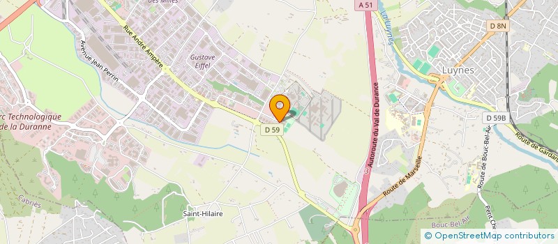 localisation de l'entreprise SAS PROFILS à AIX-EN-PROVENCE