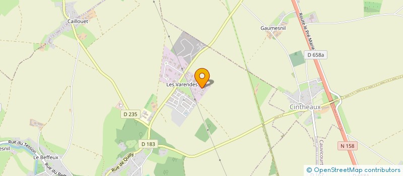 localisation de l'entreprise SAS PROLOGIS à BRETTEVILLE-SUR-LAIZE