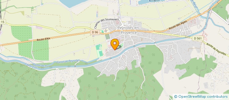 localisation de l'entreprise SAS PROVENCE  PEYROLLES-EN-PROVENCE