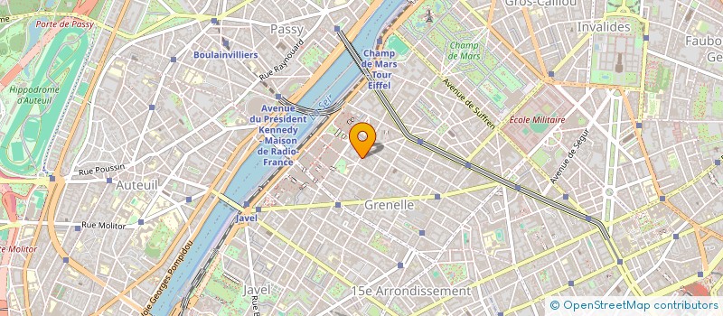 localisation de l'entreprise SAS PUTEAUX-3 QUAI DE DION BOUTON  PARIS