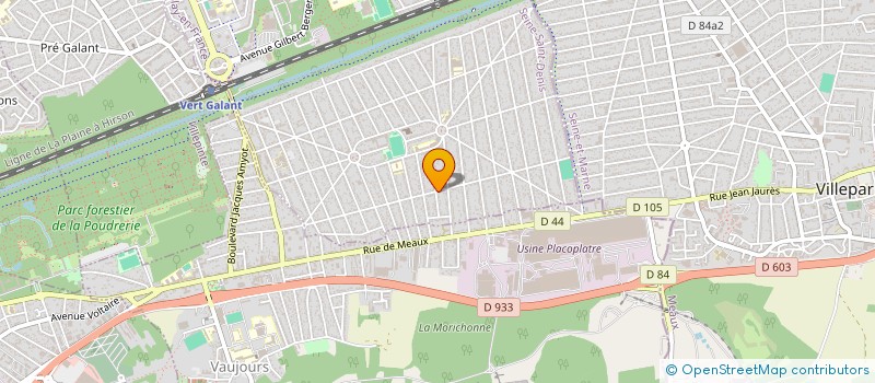 localisation de l'entreprise SAS PYTHAGORE à TREMBLAY-EN-FRANCE