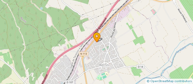 localisation de l'entreprise SAS QCBB  MANDUEL