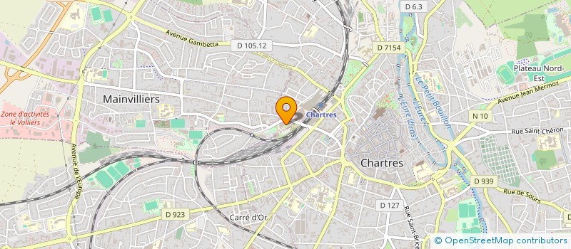 localisation de l'entreprise SAS QG à SAINT-PREST