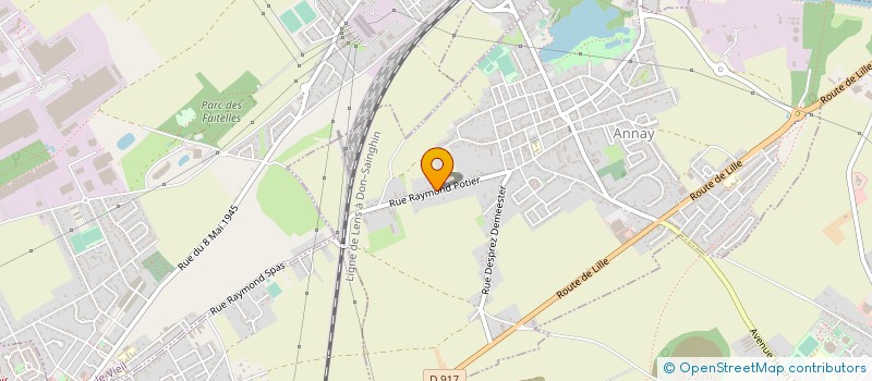 localisation de l'entreprise SAS QUEUDRUE à ANNAY