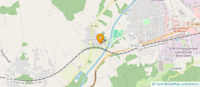 localisation de l'entreprise SAS QUINTARD  SAINT-PANTALEON-DE-LARCHE