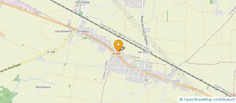 localisation de l'entreprise SAS R.N.A.  LA JARRIE