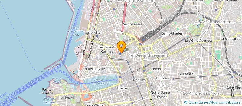 localisation de l'entreprise SAS RAFAELY à MARSEILLE