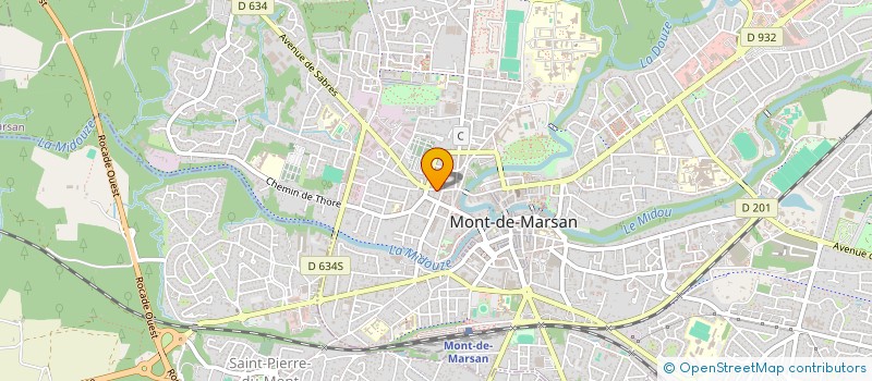 localisation de l'entreprise SAS RAFALOVICH CONSULT  MONT-DE-MARSAN