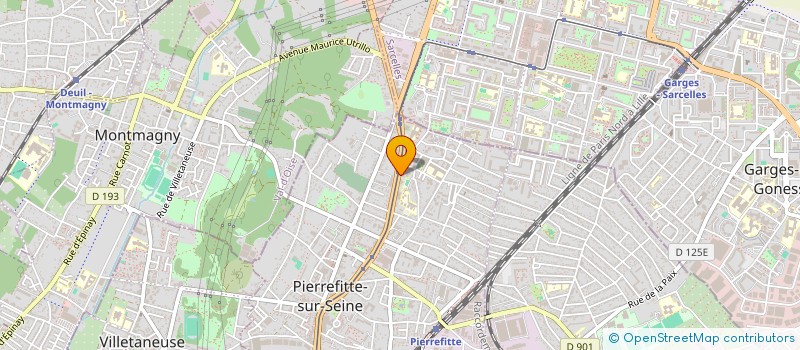 localisation de l'entreprise SAS RAK à PIERREFITTE-SUR-SEINE