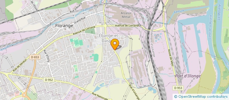 localisation de l'entreprise SAS RALIK  FLORANGE