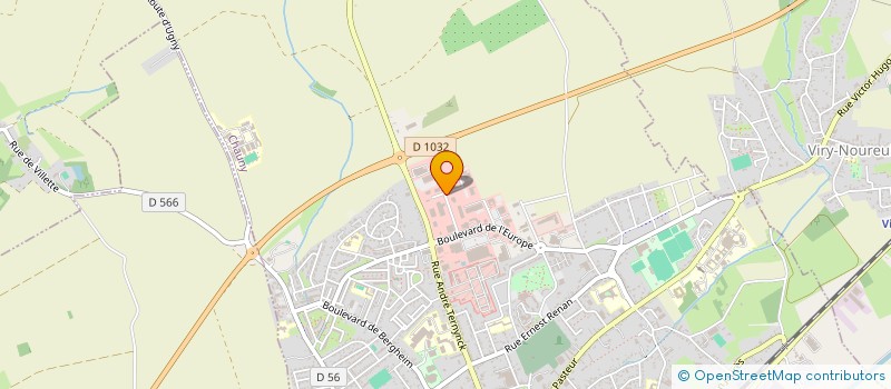 localisation de l'entreprise SAS RAMBOUR à CHAUNY