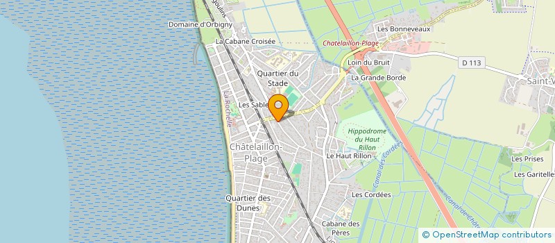 localisation de l'entreprise SAS RAMON à CHATELAILLON-PLAGE