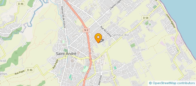 localisation de l'entreprise SAS RANGAMA à SAINT-ANDRE