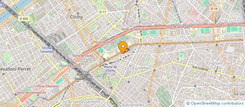 localisation de l'entreprise SAS RAPID REPRO  PARIS