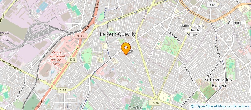 localisation de l'entreprise SAS RASCH à ROUEN