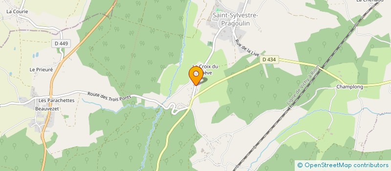 localisation de l'entreprise SAS RATURAT  BAS-ET-LEZAT