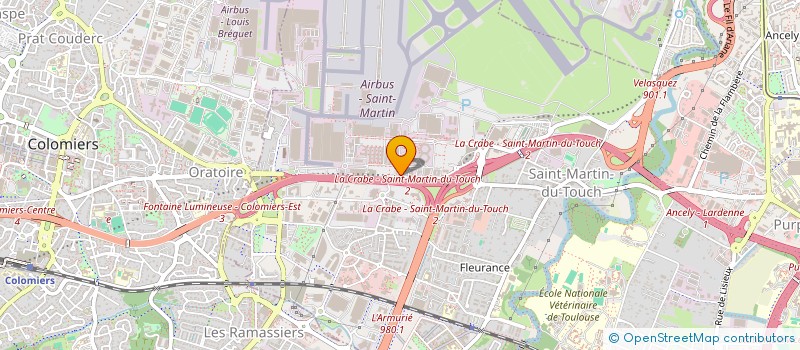 localisation de l'entreprise SAS RC BOAT  TOULOUSE