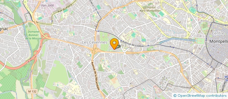 localisation de l'entreprise SAS RCLIM34 à MONTPELLIER