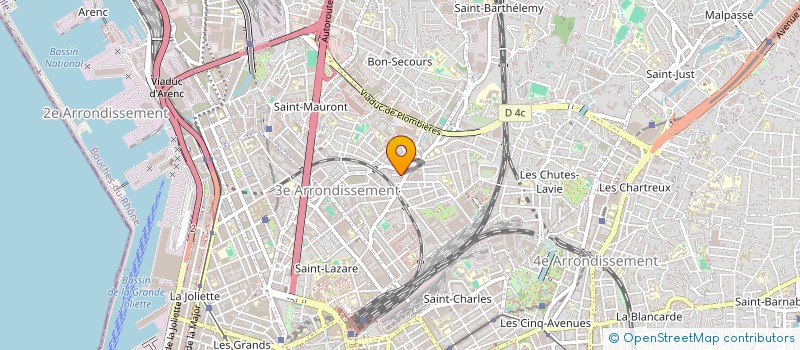 localisation de l'entreprise SAS RD 13 à MARSEILLE