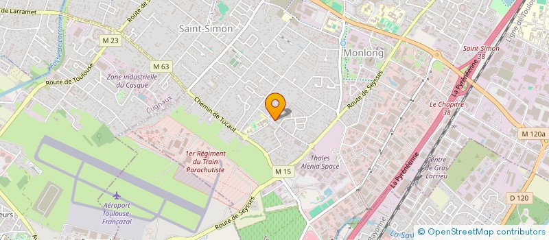 localisation de l'entreprise SAS RD 15 SECURITE à TOULOUSE