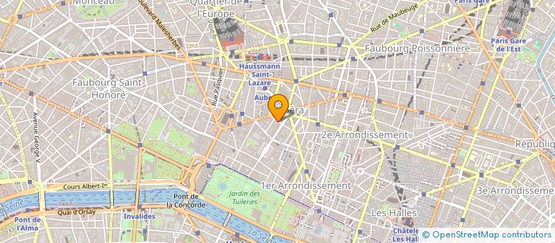 localisation de l'entreprise SAS RD à PARIS