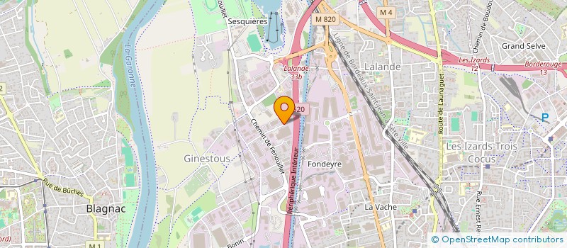 localisation de l'entreprise SAS RDB MOBILITE à TOULOUSE