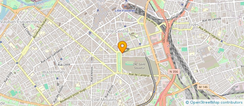 localisation de l'entreprise SAS REBOND à LILLE